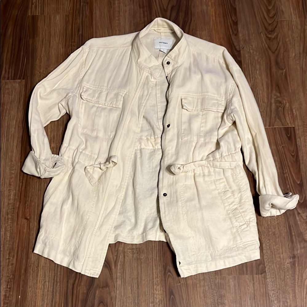 Old Navy women’s cinch waist jacket